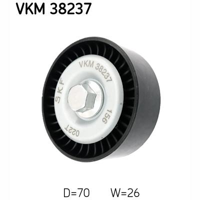 SKF VKM38237 V-Ribbed Belt Deflection/Guide Pulley