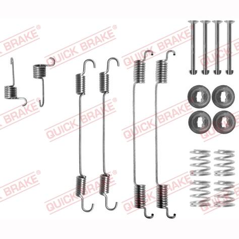 QUICK BRAKE QB105-0021 Brake Shoes Accessory Kit