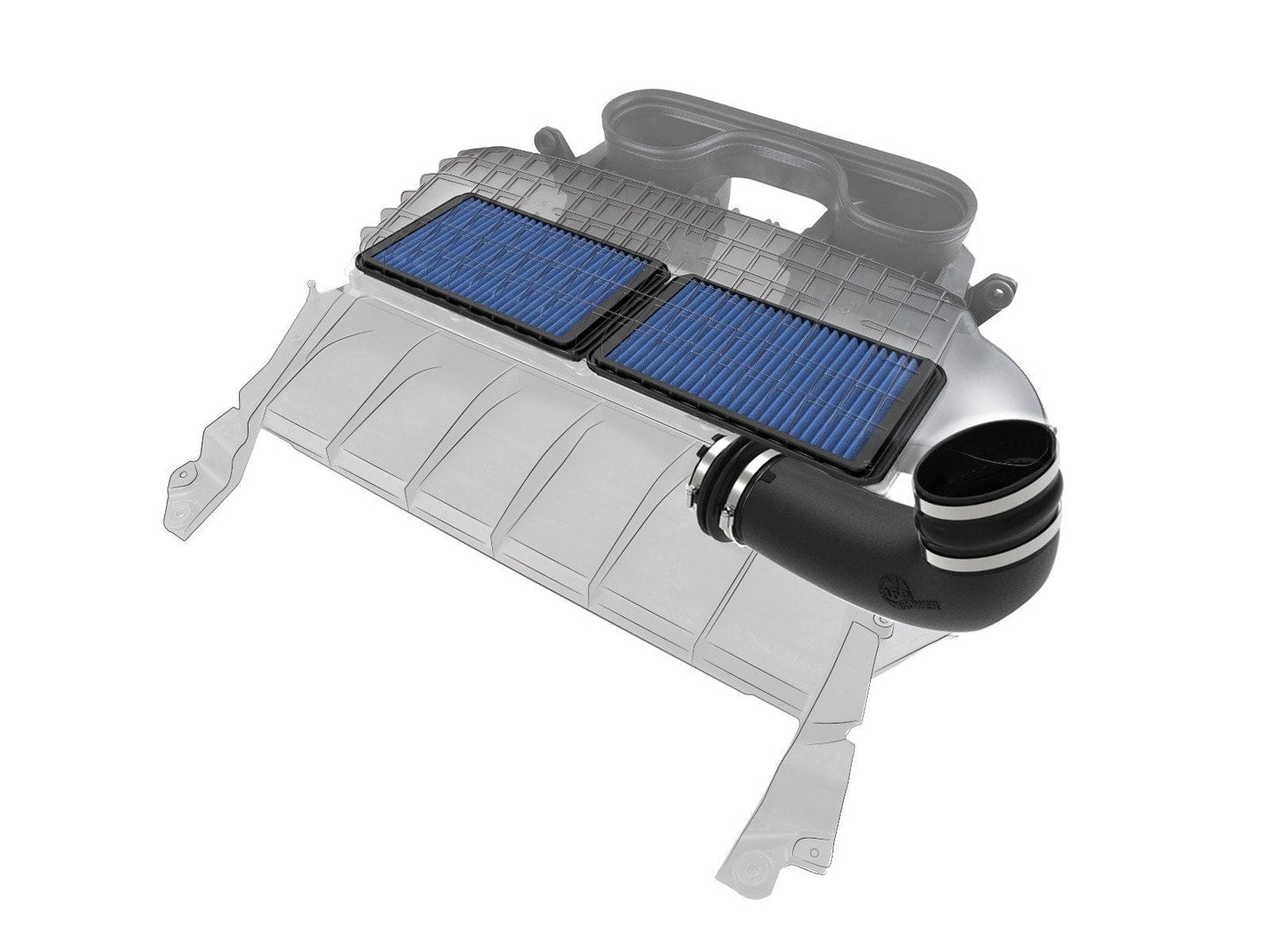 aFe 55-10014R Super Stock Induction System w/ Pro 5R Filter
