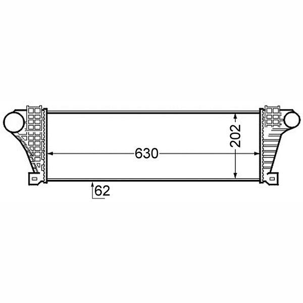 MAHLE CI132000S Charge Air Cooler