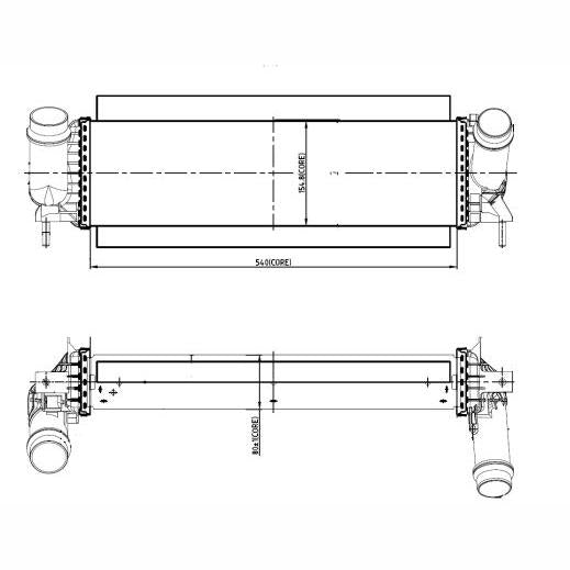 NRF NRF309061 Intercooler