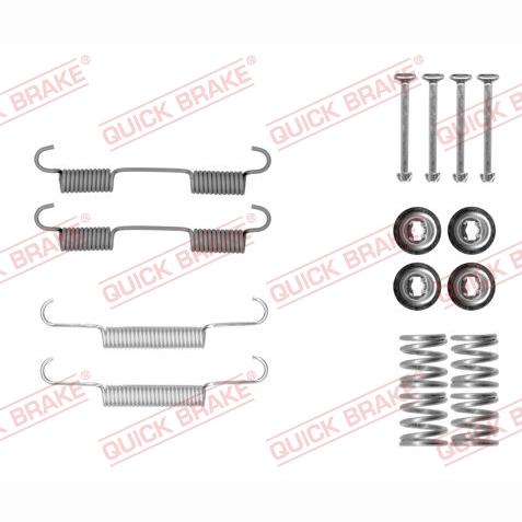 FERODO FSB272 Parking Brake Brake Shoe Set
