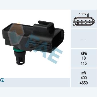 FAE AE15115 Intake Manifold Pressure Sensor