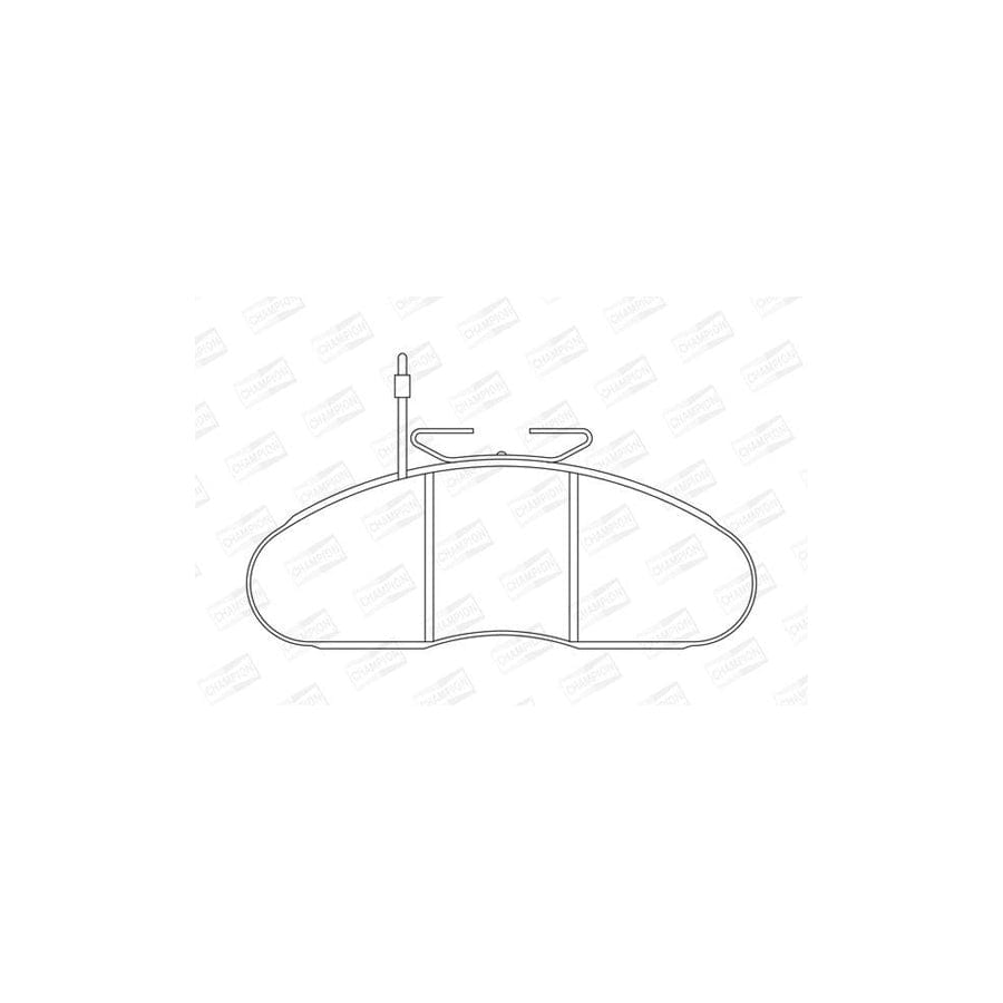 Champion 572374Ch Brake Pad Set