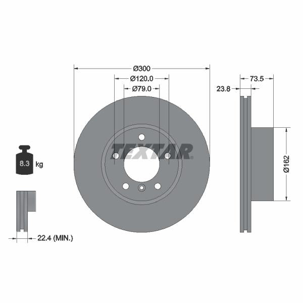 TRW MOTO BDA1062 Brake Caliper Bracket