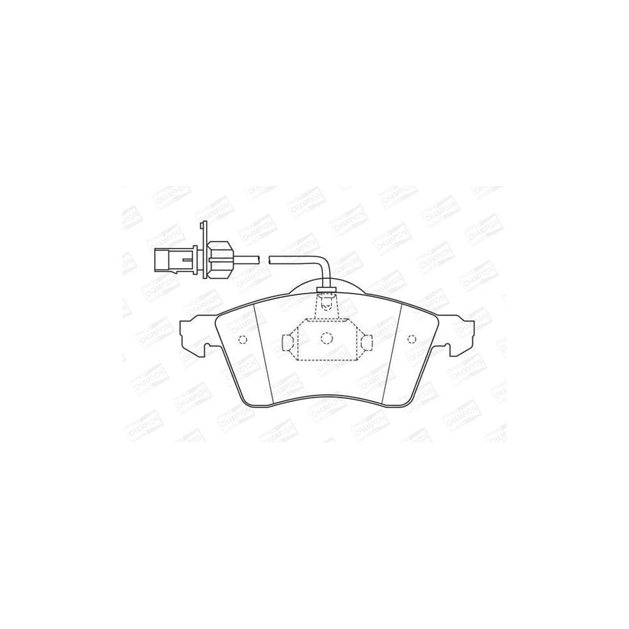 Champion 573106Ch Brake Pad Set
