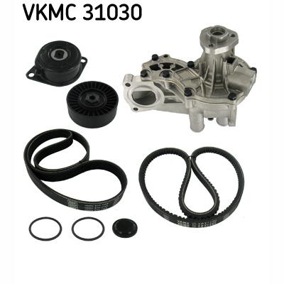 SKF VKMC31030 Water Pump + V-Ribbed Belt Kit