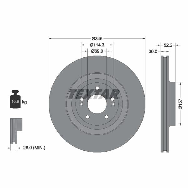 QUICK BRAKE QB113-1308X Brake Caliper Guide Sleeve Kit