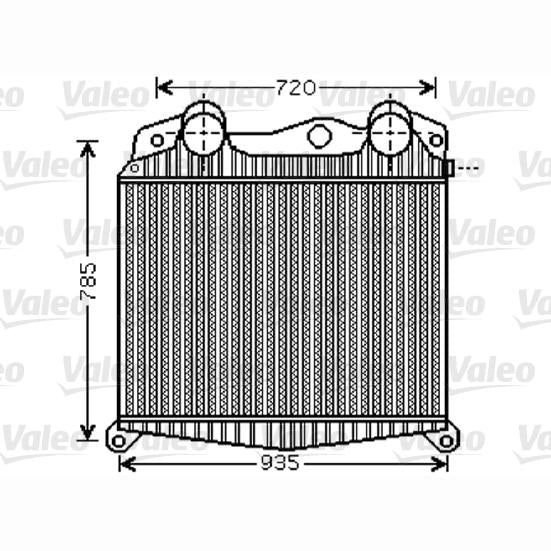 VALEO VAL818742 Charge Air Cooler
