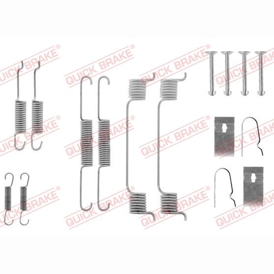 QUICK BRAKE QB105-0605 Brake Shoes Accessory Kit