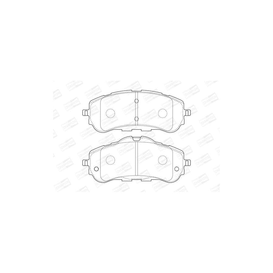Champion 573620Ch Brake Pad Set