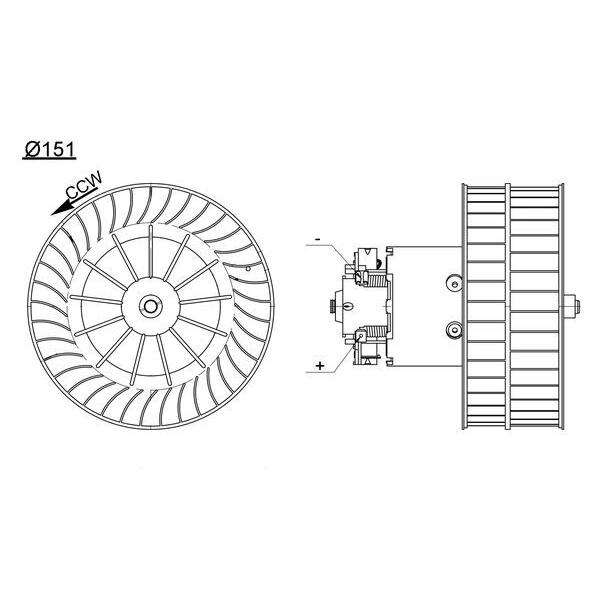 MAHLE AB193000S Air Blower