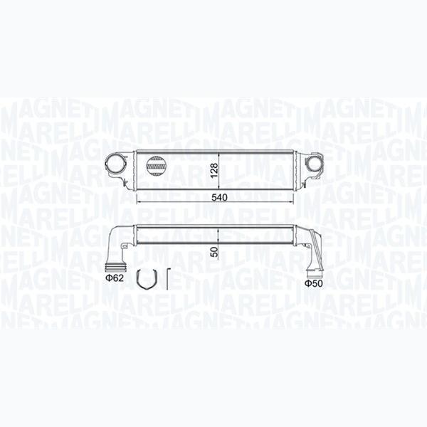 MAGNETI MARELLI 351319204590 Charge Air Cooler
