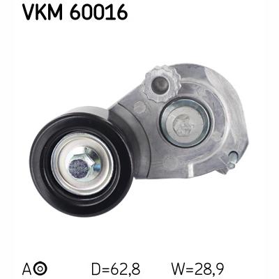 SKF VKM60016 V-Ribbed Belt Tensioner Pulley