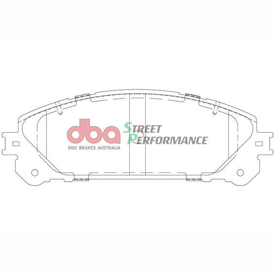 DBA DB2004SP High Performance Brake Pad Set