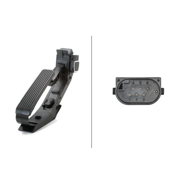 HELLA 946-001 Accelerator Pedal Position Sensor
