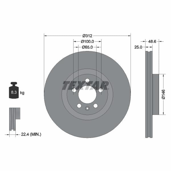 QUICK BRAKE QB113-0009X Brake Caliper Guide Sleeve Kit