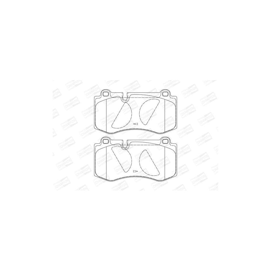 Champion 573178Ch Brake Pad Set