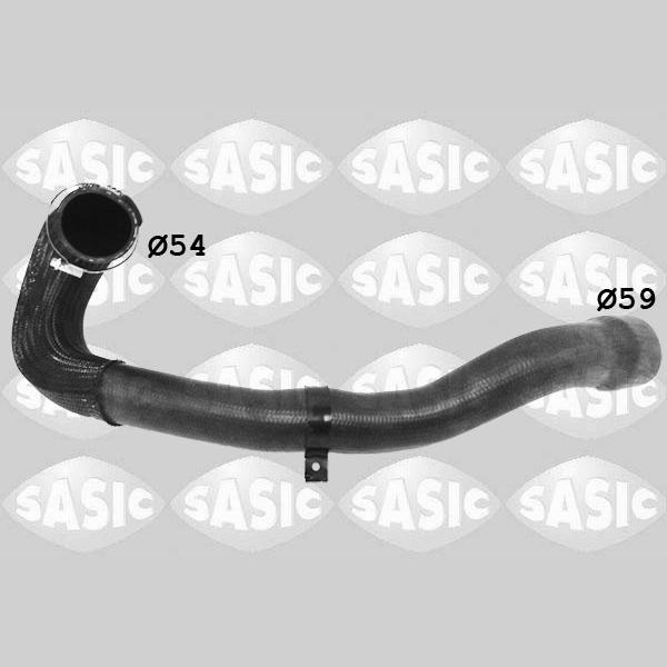 SASIC SAS3330029 Charge Air Hose