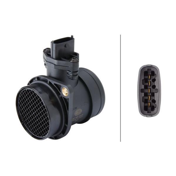 HELLA 8ET009142-521 Mass Air Flow Sensor