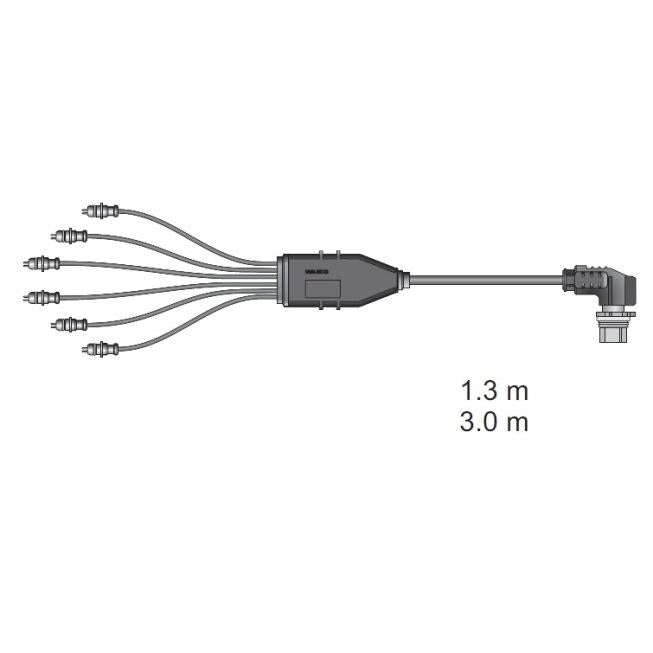 WABCO 4498160130 Electronic Brake System Connector Cable