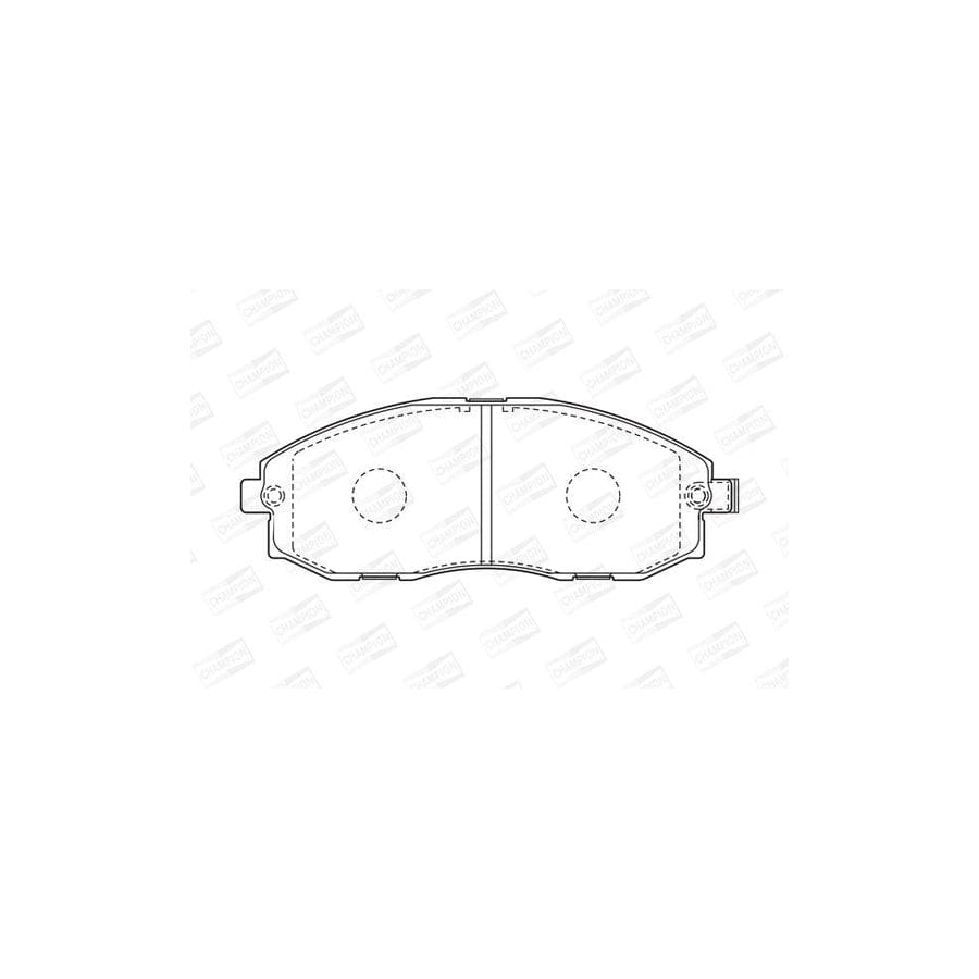 Champion 572442Ch Brake Pad Set