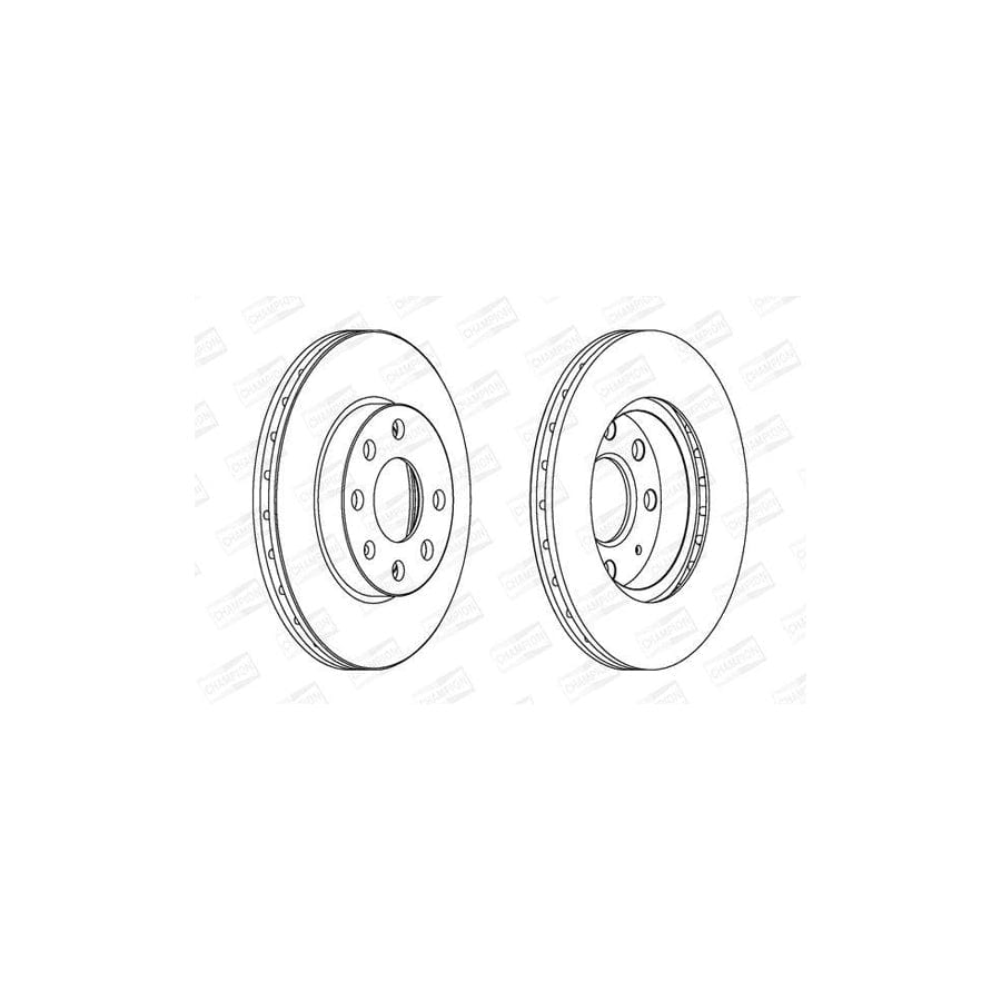 Champion 562290Ch Brake Disc