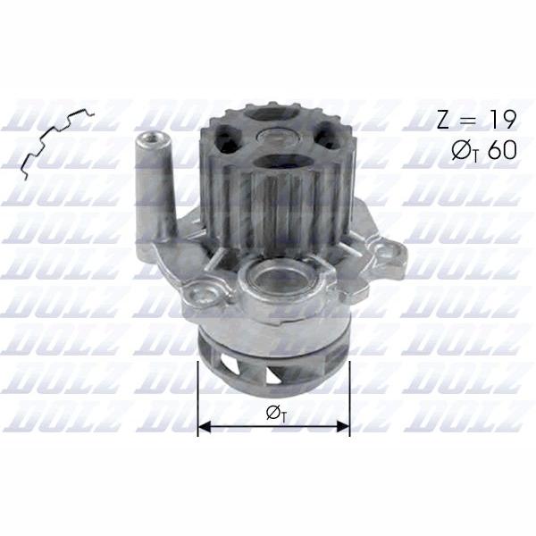 DOLZ A197 Water Pump