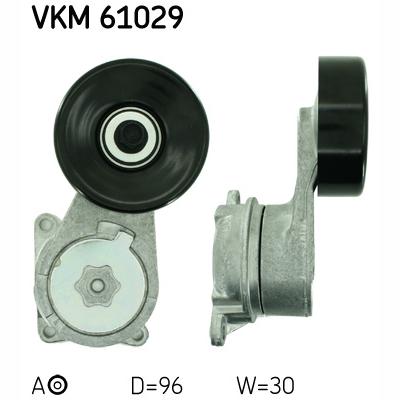 SKF VKM61029 V-Ribbed Belt Tensioner Pulley