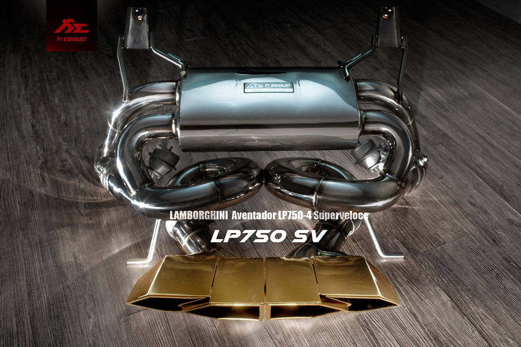 Fi Exhaust Valvetronic Exhaust System for Lamborghini Aventador SV LP750-4 Street King 2015-2017