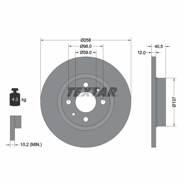 AUTOFREN SEINSA D7-294C Brake Caliper Guide Sleeve Kit