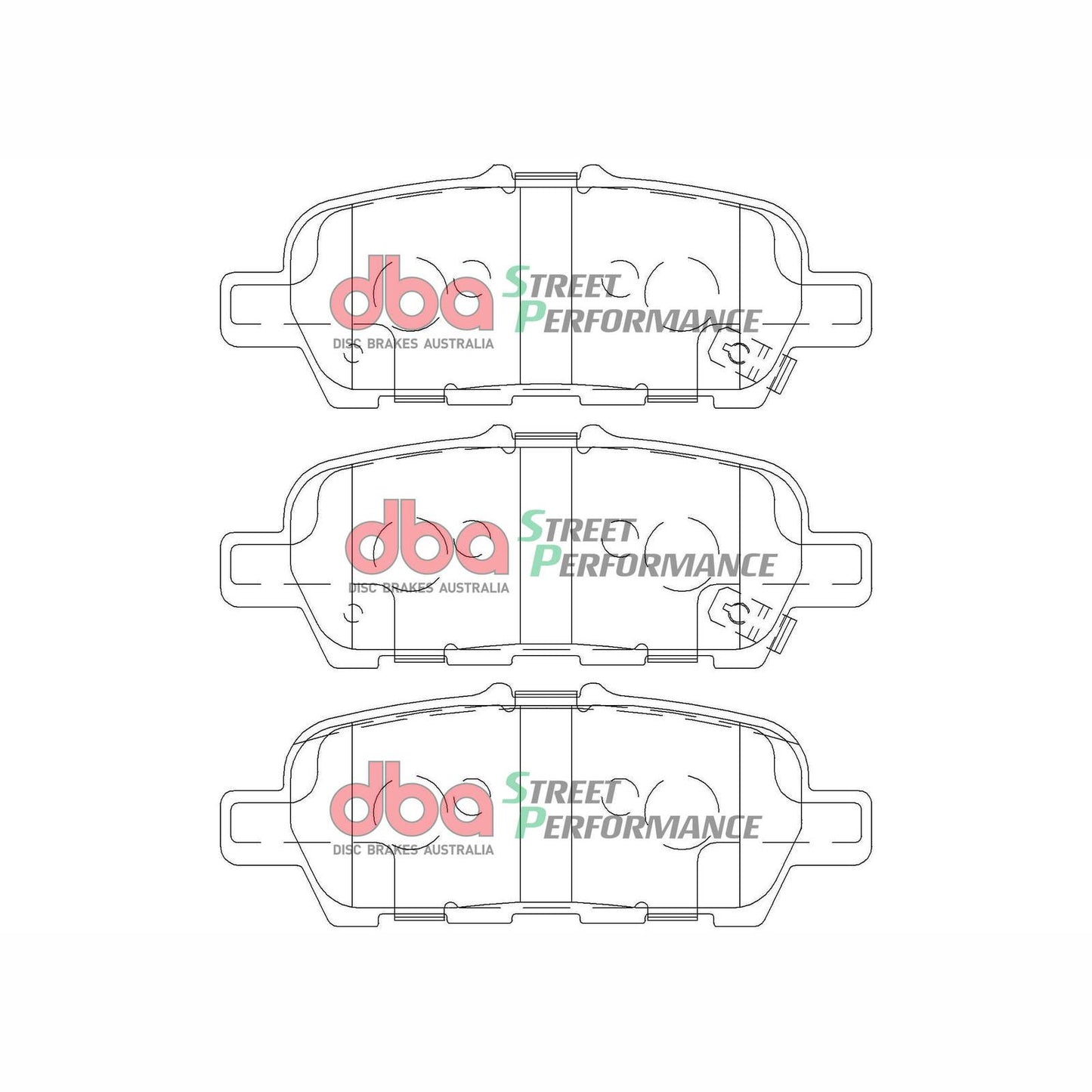 DBA DB2340SP High Performance Brake Pad Set