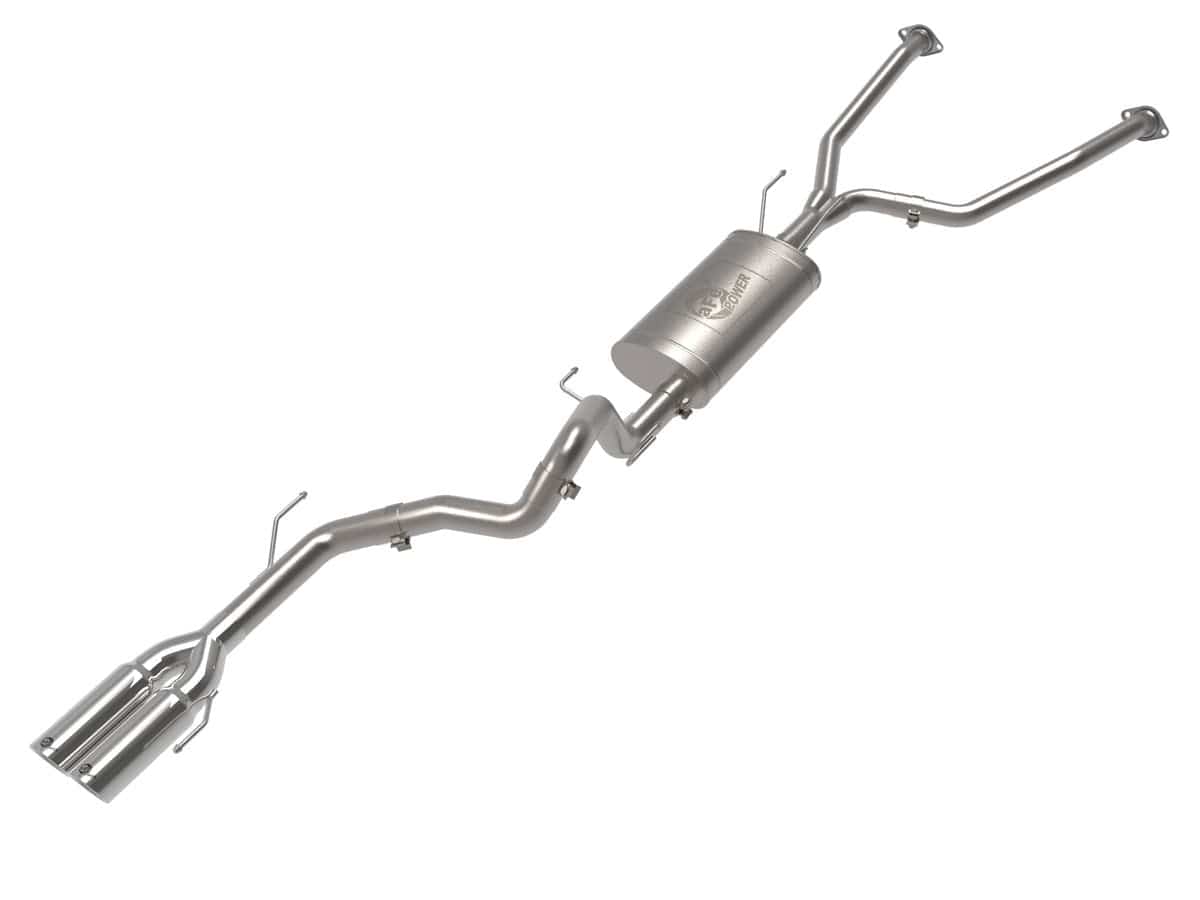 aFe 49-36068-P Vulcan Series 2-1/2 IN to 3 IN Stainless Steel Cat-Back Exhaust w/Polished Tip