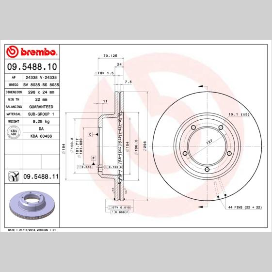 TRW MOTO BDA1050 Brake Caliper Bracket
