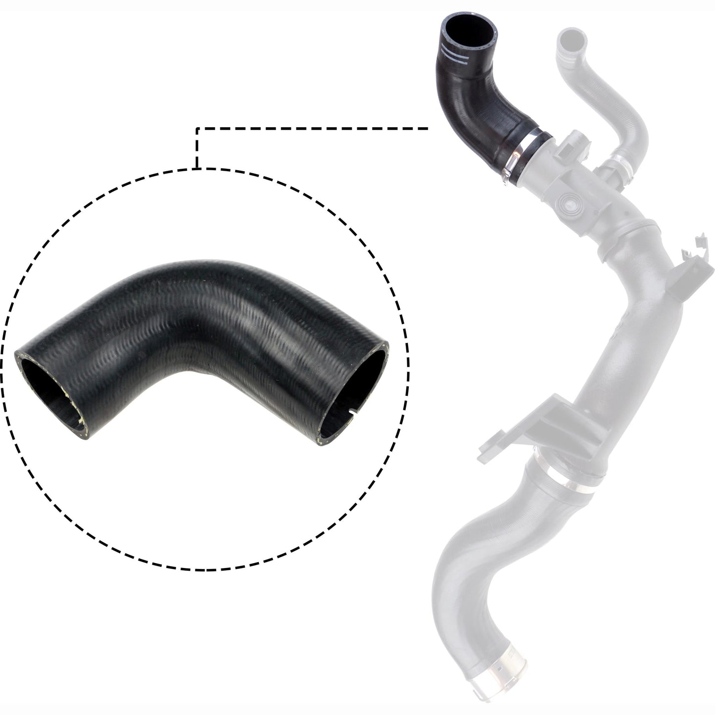 GATES GAT09-0510 Charge Air Hose