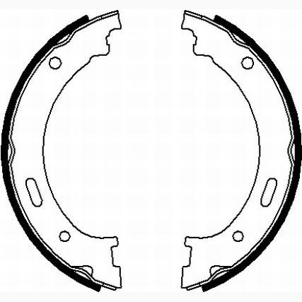 OE OPEL 0524625 Parking Brake Cable Pull