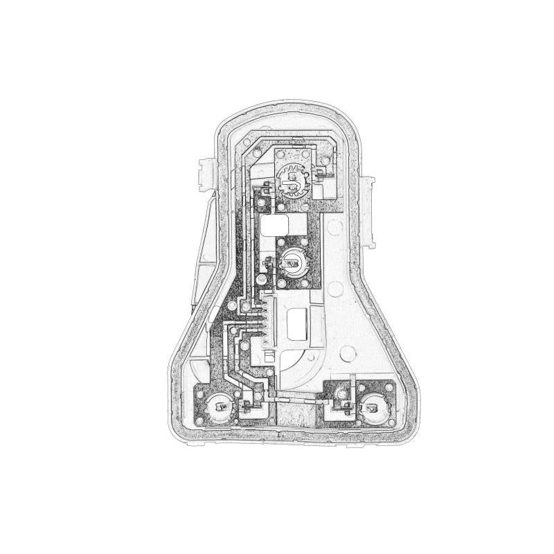 OE VW 6Q6945257F Tail Light Bulb Holder