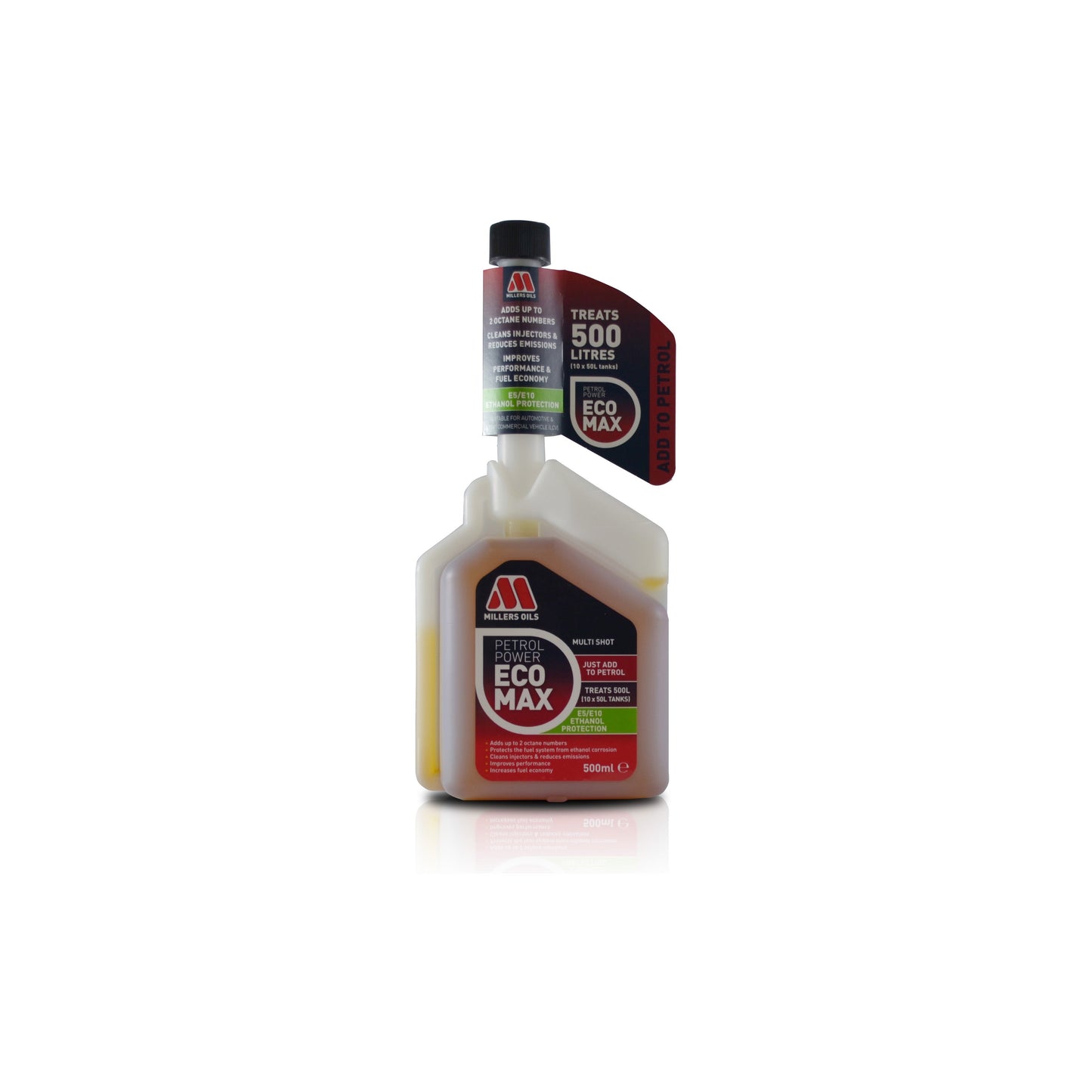 Millers Oils 6205KB Petrol Power ECOMAX Fuel Treatment