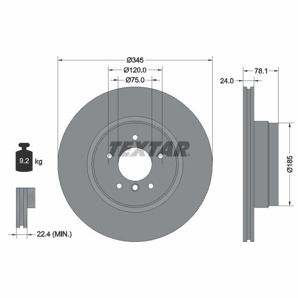 AUTOFREN SEINSA D7-272C Brake Caliper Guide Sleeve Kit