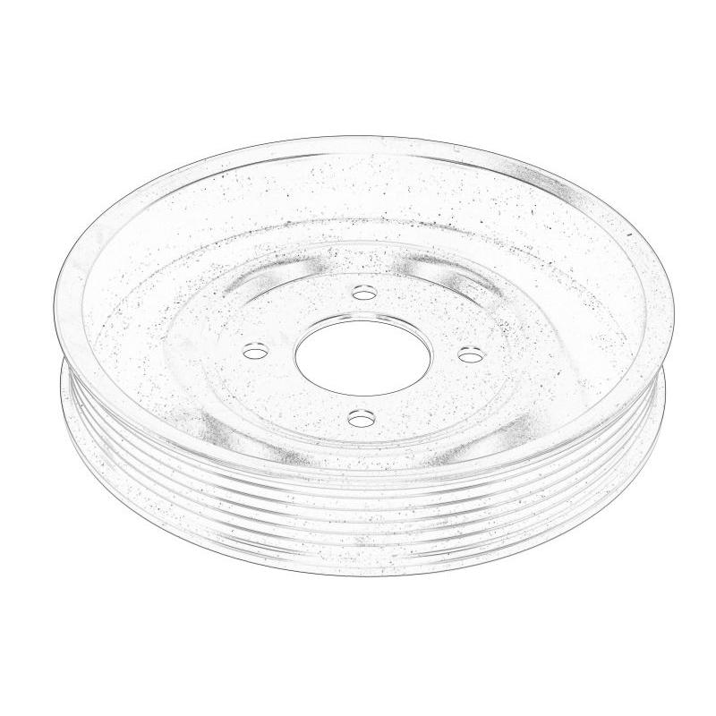 OE MERCEDES 6032050210 Water Pump Pulley