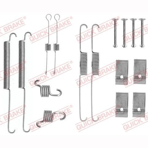 QUICK BRAKE QB105-0688 Brake Shoes Accessory Kit