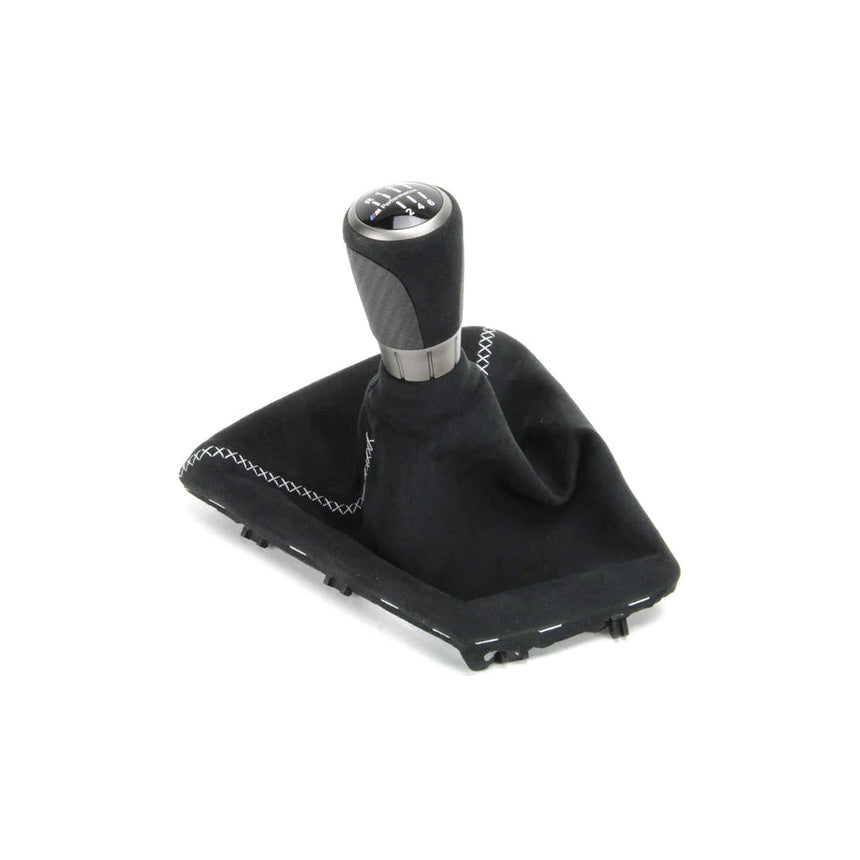 Genuine BMW 25112413013 F20 F21 F22 F23 M Performance Gear Knob with Alcantara Boot - Manual (Inc. 125i, M135i, 230i & M240i)