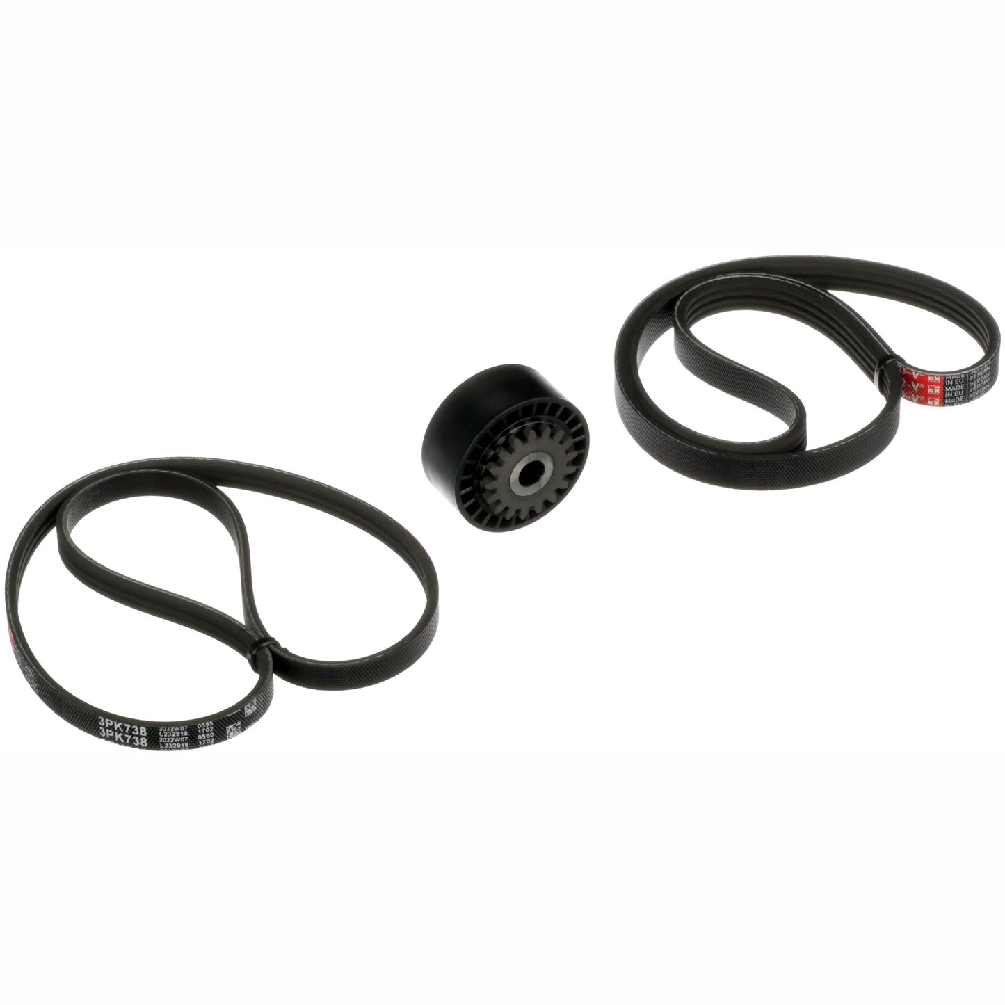 GATES GATK053PK738 V-Ribbed Belt Set