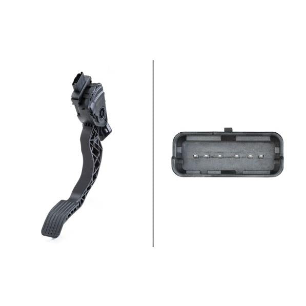 HELLA 949-821 Accelerator Pedal Position Sensor