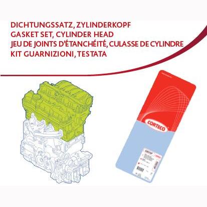 CORTECO CO417765P Cylinder Head Gasket Kit