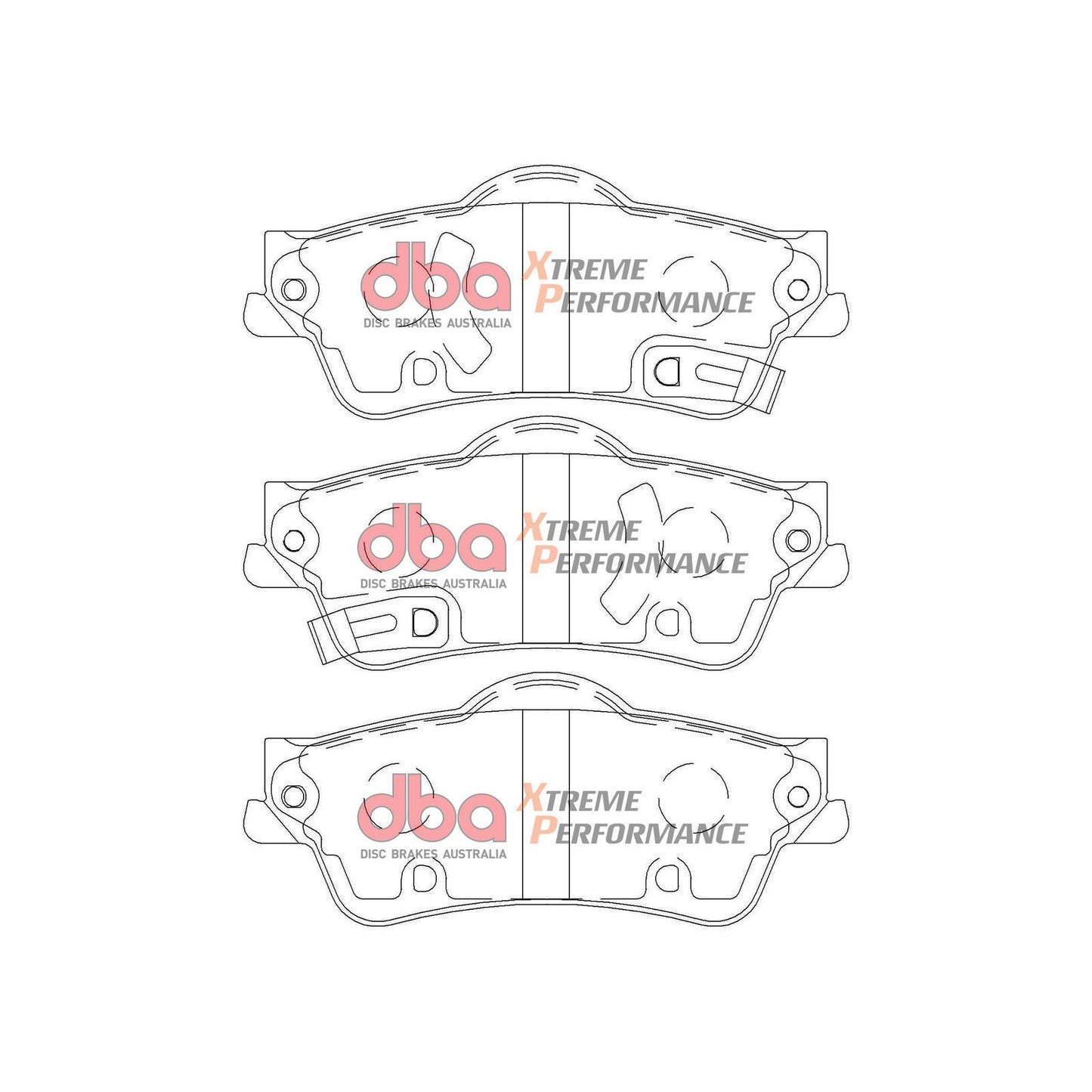 DBA DB2267XP High Performance Brake Pad Set