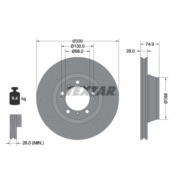 QUICK BRAKE QB113-1400X Brake Caliper Guide Sleeve Kit