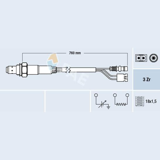 FAE AE77381 Lambda Sensor