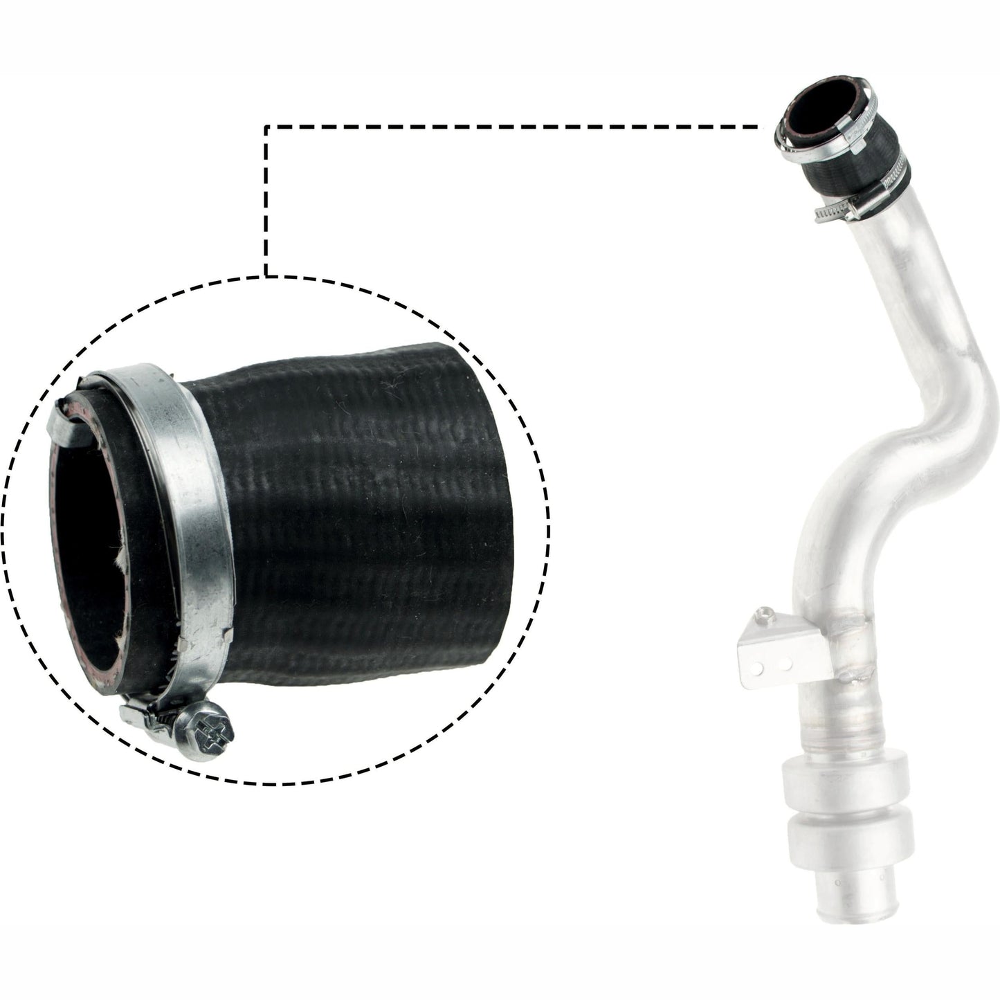 GATES GAT09-0578 Charge Air Hose