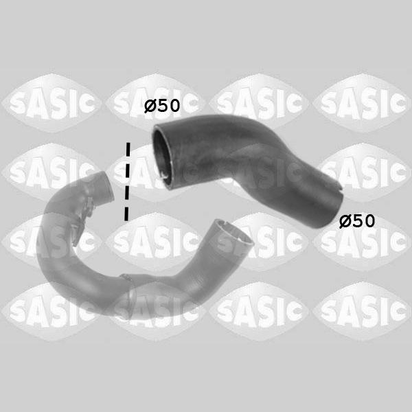 SASIC SAS3336204 Charge Air Hose